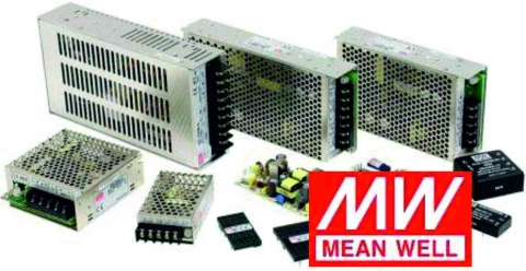منبع تغذیه کف خواب 24 ولت 4 آمپر منویل - LRS-100-24