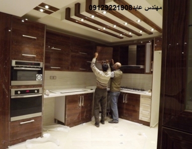 طراحي و ساخت انواع كابينت اشپز خانه