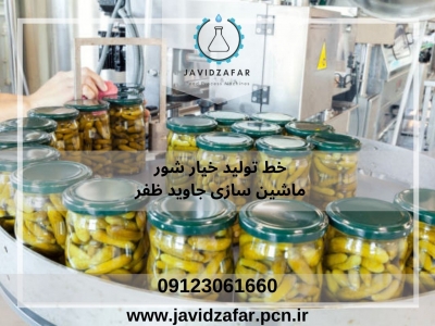 دستگاه های تولید و بسته بندی خیار شور و ترشیجات